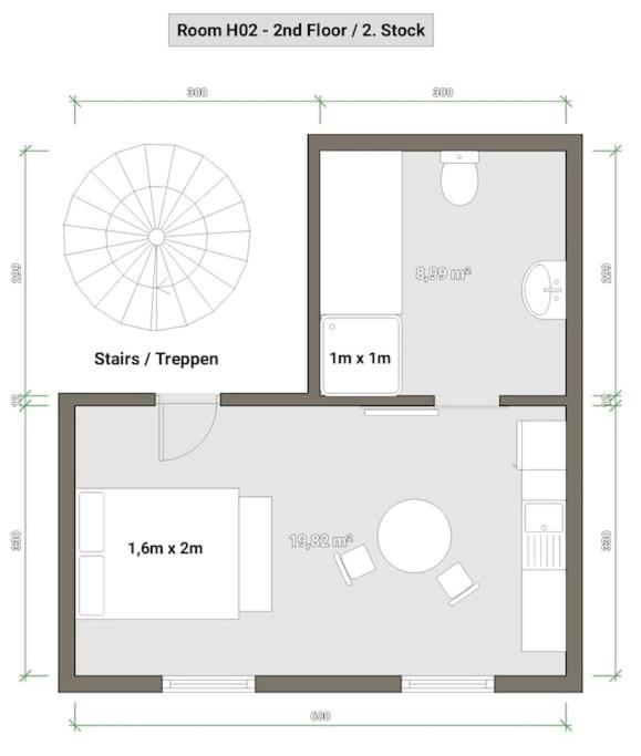 II Gemuetliches 1-Zimmer-Apartment & Eigenes Bad II Koblenz  Eksteriør bilde